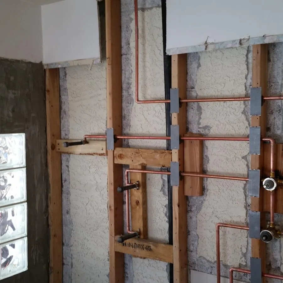 Copper pipe installation for Burst Pipe Repair in Webster
